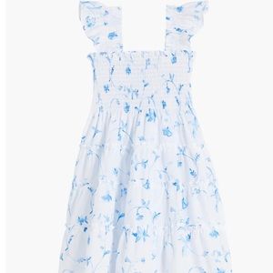 Hill House Tiny Ellie Nap Dress in blue botanical size 5/6
